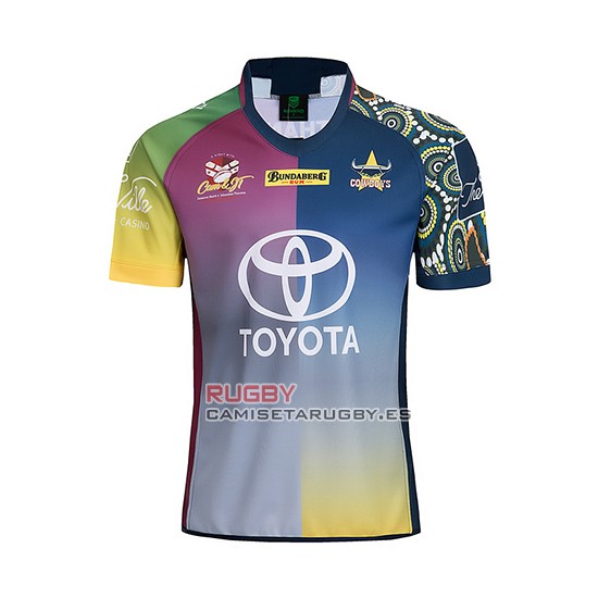Camiseta North Queensland Cowboys Rugby 2018-19 Commemorative
